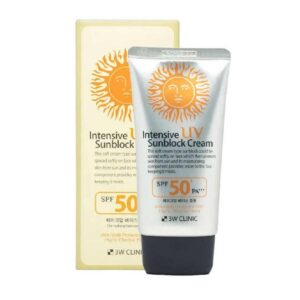 3W Clinic Intensive UV Sunblock Cream SPF50+ Pa+++ 70ml