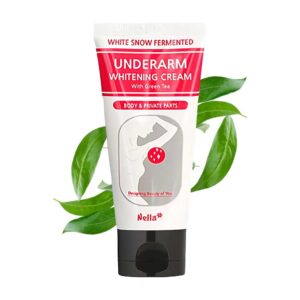 Nella White Snow Fermented Underarm Whitening cream White Green tea 50ml